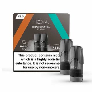 Hexa Tobacco Menthol Pod 20 mg/ml
